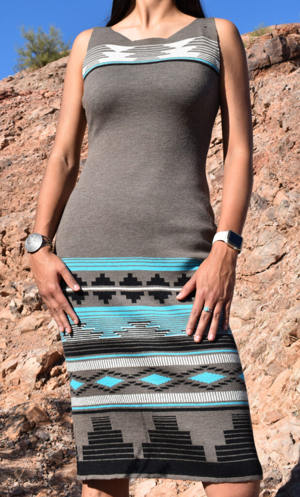 red layered prom dress